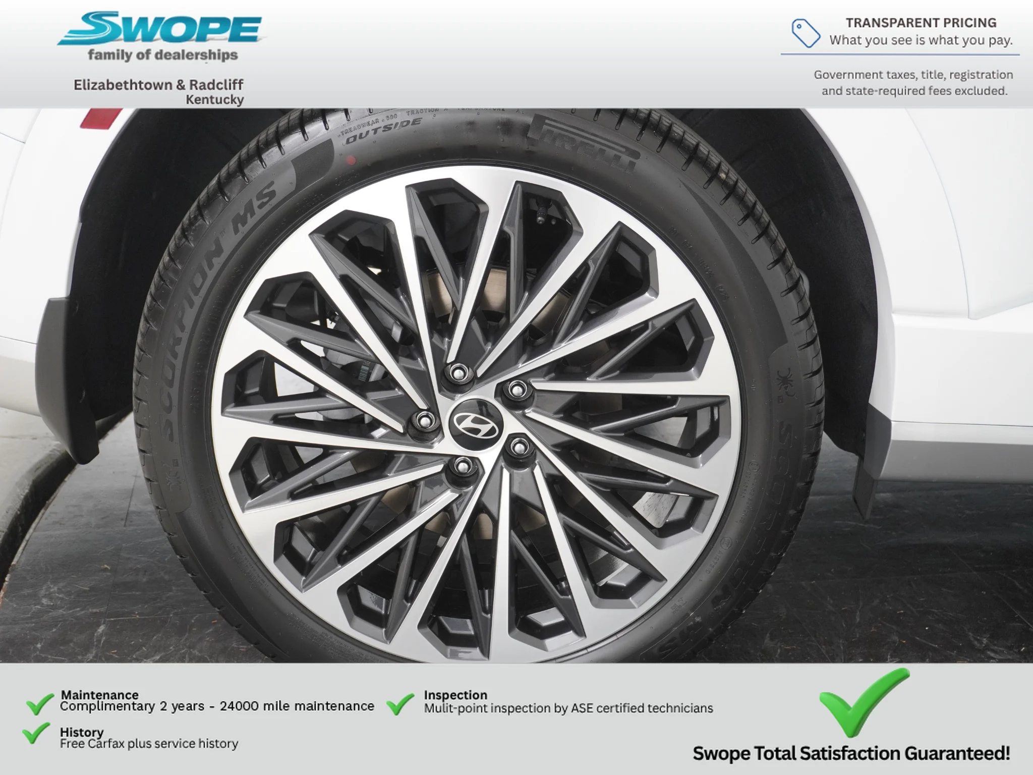 New 2027 Creamy White Pearl Hyundai Calligraphy image 28
