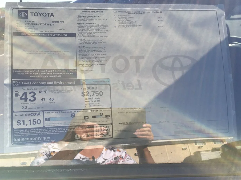New 2026 Blueprint Toyota SE image 2