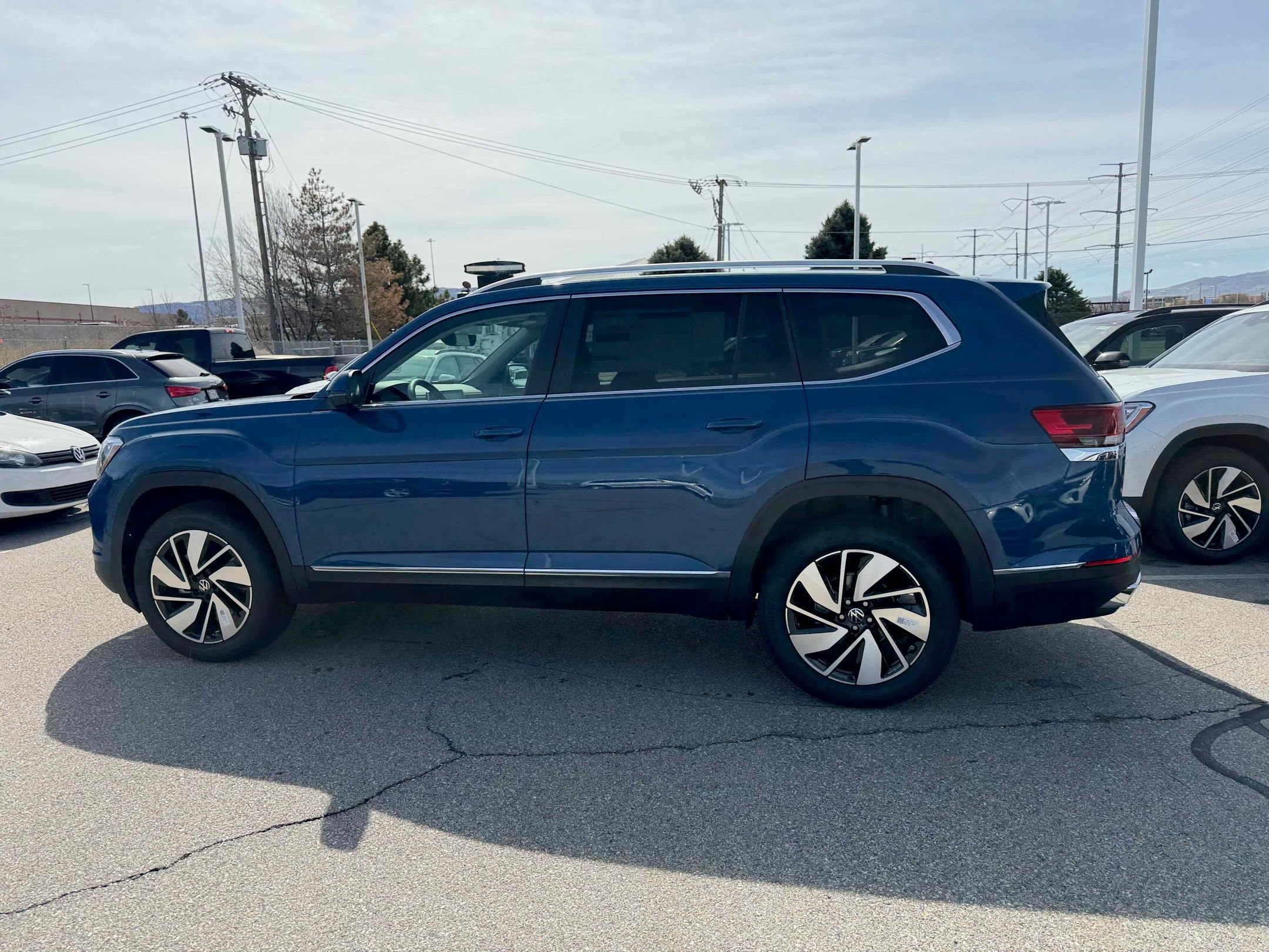 New 2026 Blue Volkswagen 2.0T SEL image 8