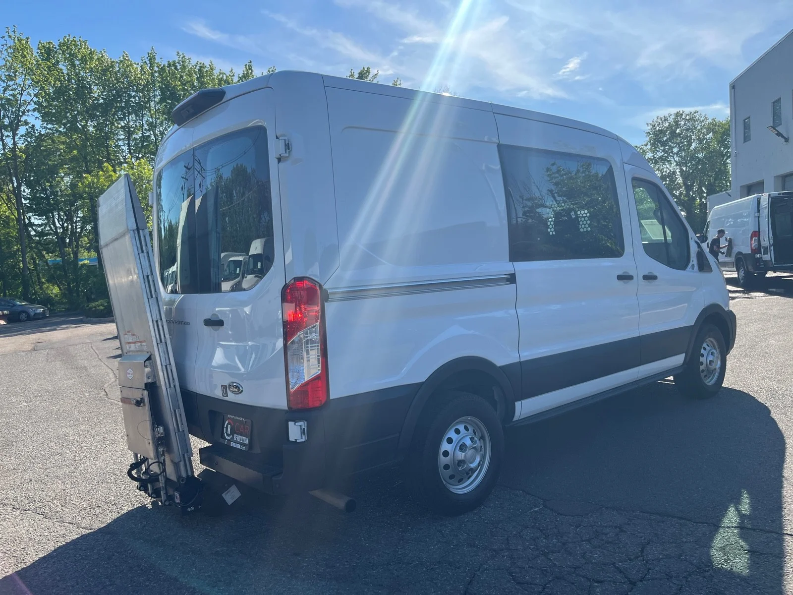 Used 2023 Oxford White Ford T250 MED ROOF AWD image 5