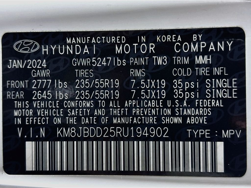 Used 2024 White Hyundai SEL image 25