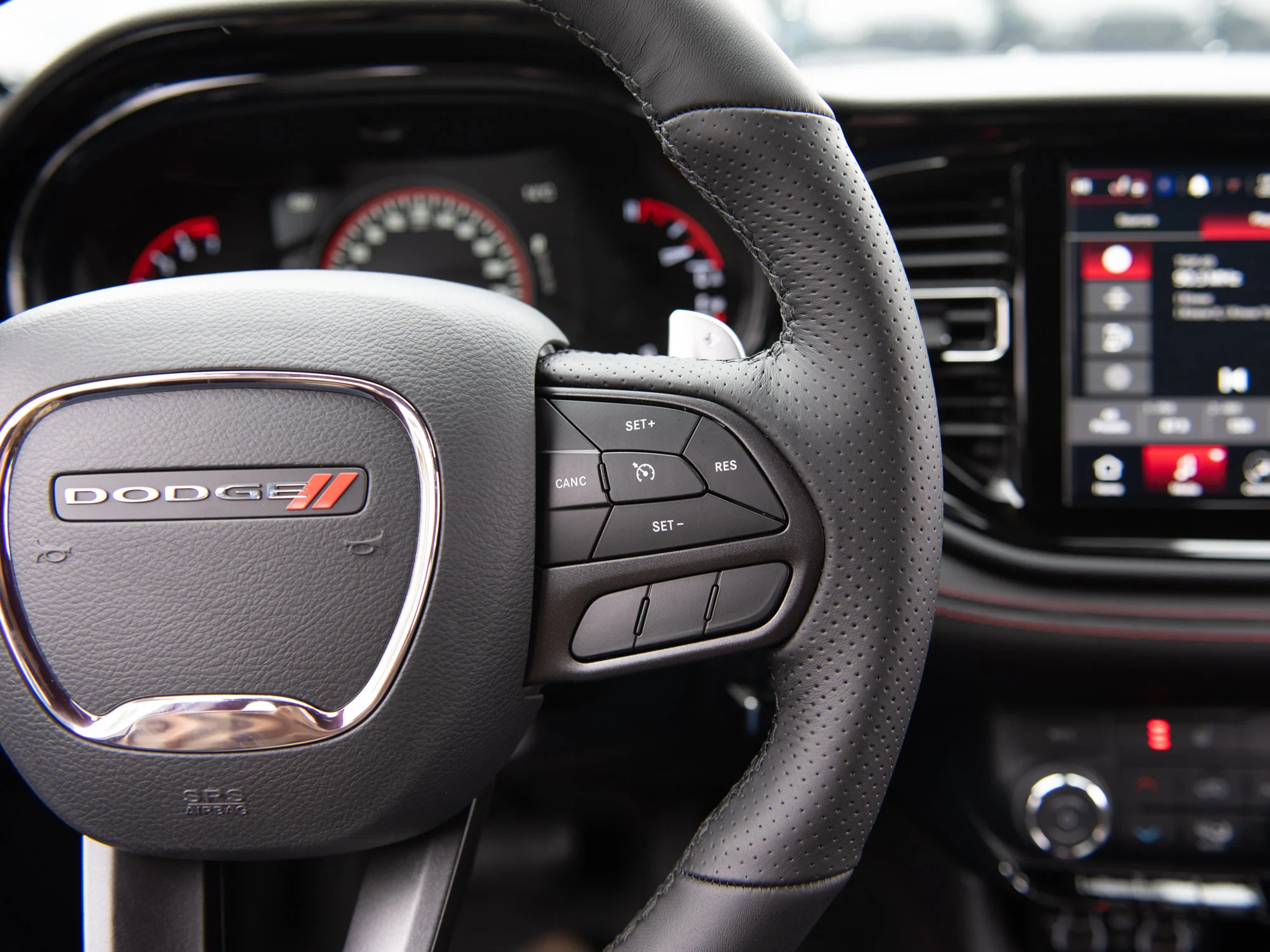 New 2026 White Dodge GT* AWD, Blacktop Package, Heated Seats/Wheel, Remote Start, Nav image 14