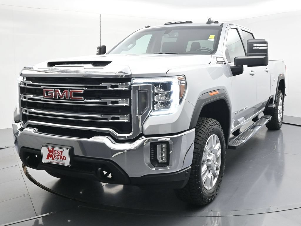 Used 2023 GMC Sierra 3500HD SLE with VIN 1GT49TEY4PF108880 for sale in Monticello, Minnesota