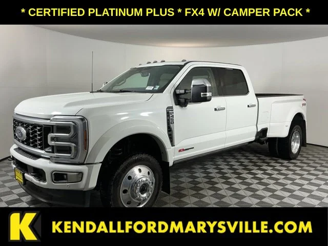 Used 2026 White Metallic Ford Platinum image 1