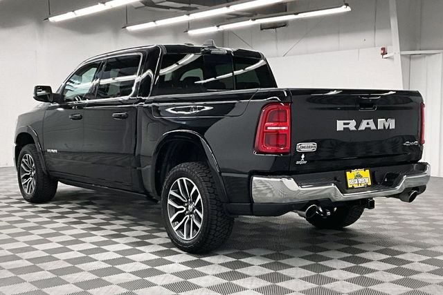 Used 2025 Diamond Black Crystal Pearlcoat Ram Limited image 2
