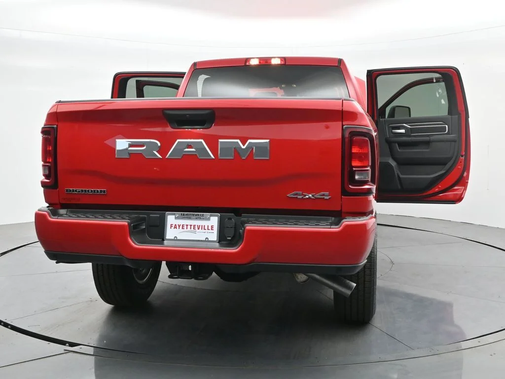 New 2026 Flame Red Clear-Coat Exterior Paint RAM Big Horn image 46