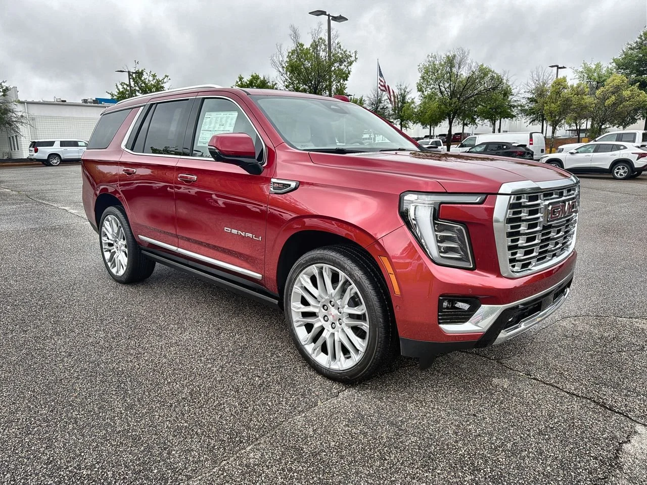 New 2026 Volcanic Red Tintcoat GMC Denali image 2