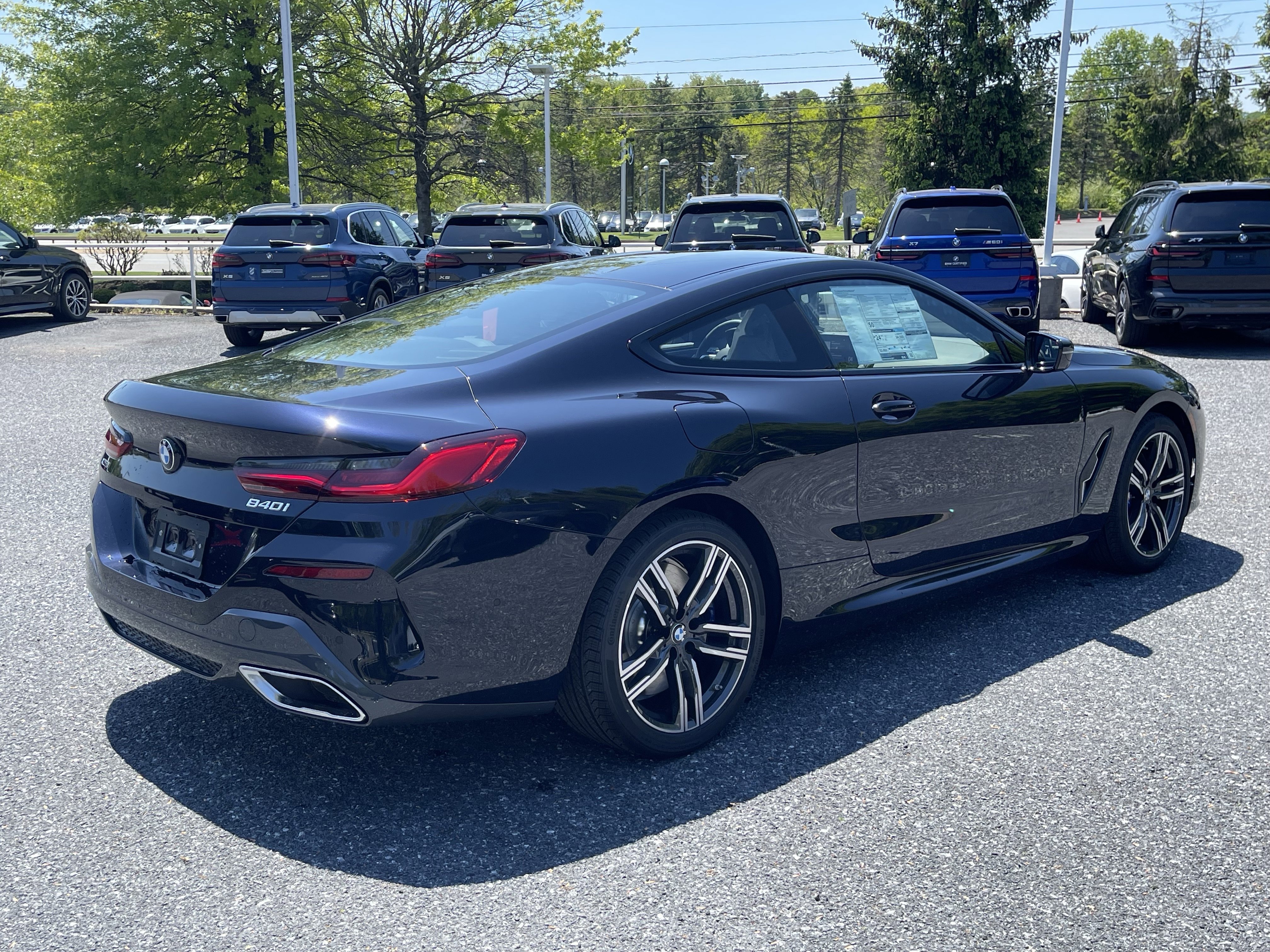 New 2026 Carbon Black Metallic BMW 840i image 7
