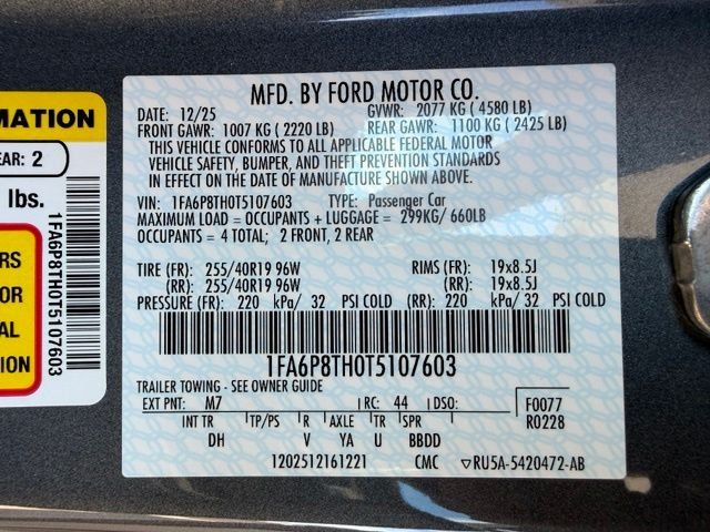 New 2026 Carbonized Gray Metallic Ford EcoBoost® Fastback image 36