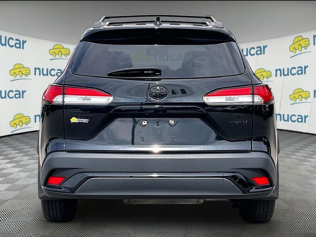 Used 2023 Jet Black Toyota Hybrid SE image 5