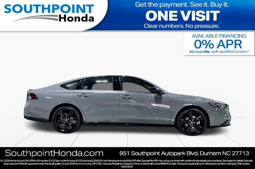 New 2026 Urban Gray Pearl Honda Sport-L image 2