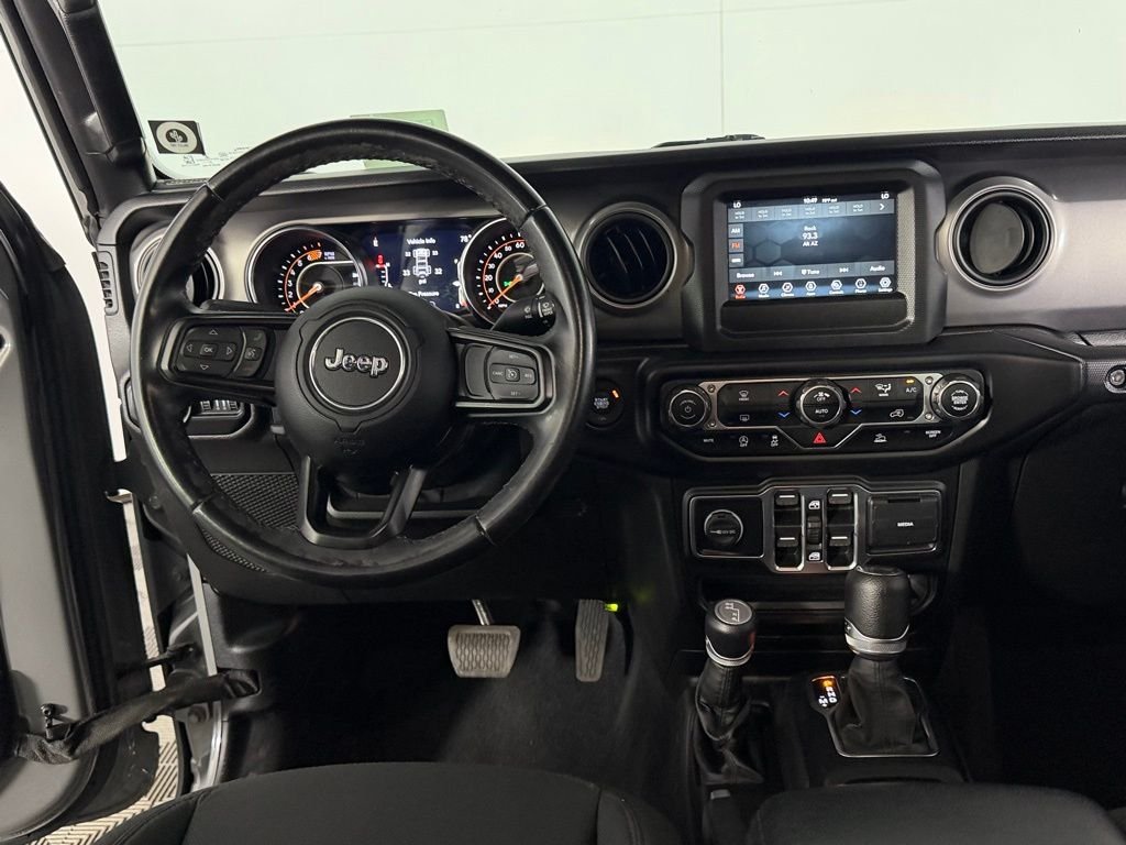 Used 2021 Gray Clearcoat Jeep Unlimited Sport S image 12