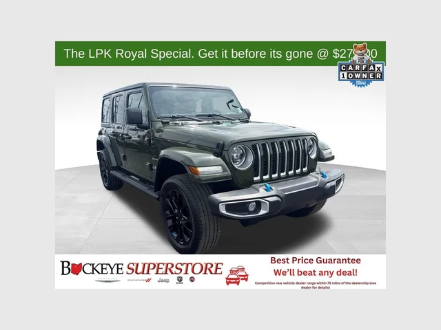 2023 Jeep Wrangler Sahara 4xe