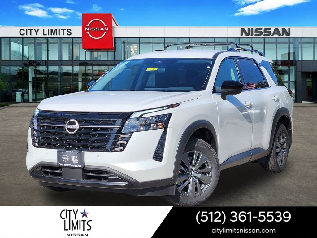 New 2026 Everest White Pearl TriCoat Nissan SV image 1
