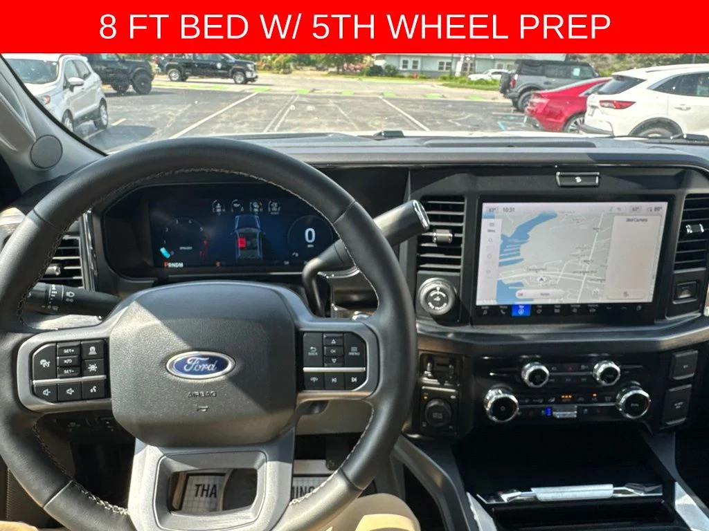 Used 2025 White Ford Lariat image 3