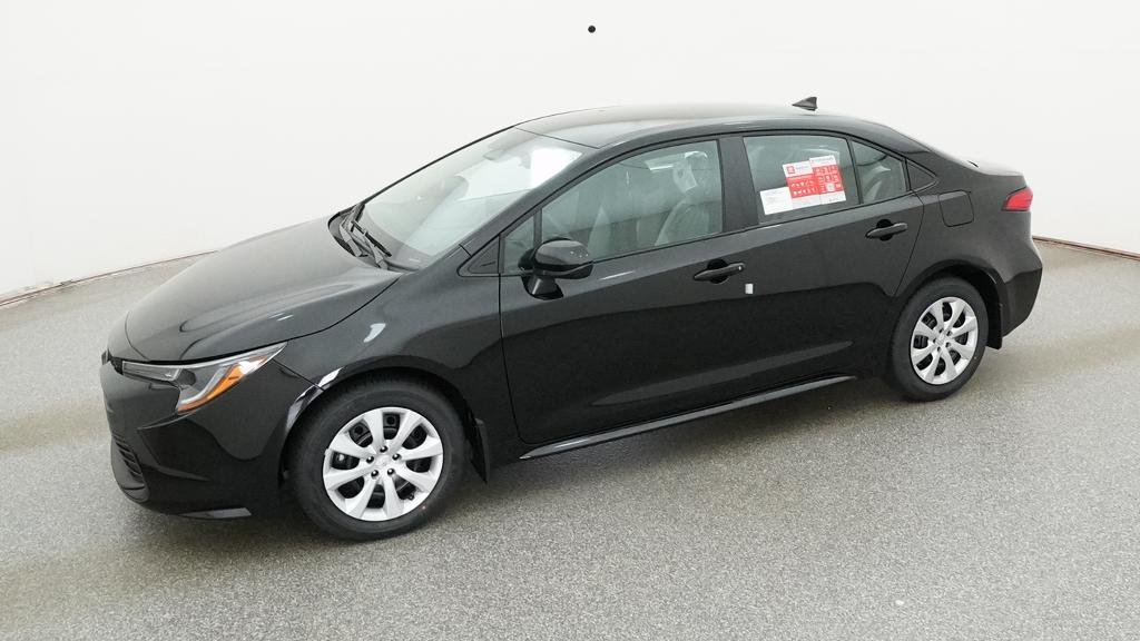 New 2026 Midnight Black Metallic Toyota LE image 5