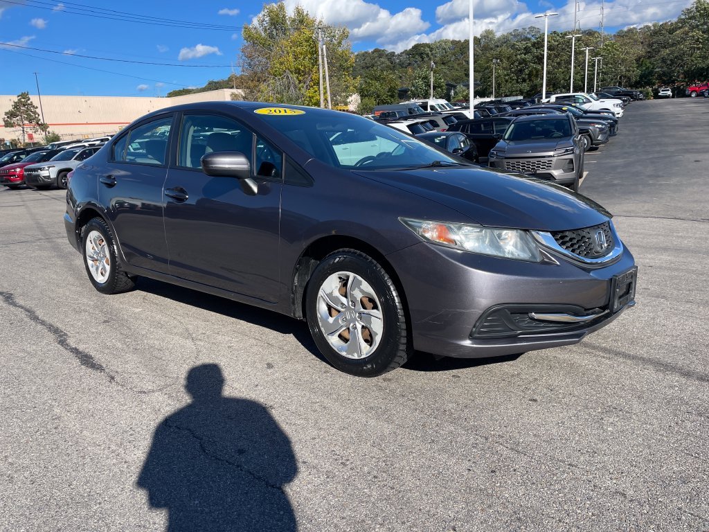 Used 2015 Gray Honda LX image 7