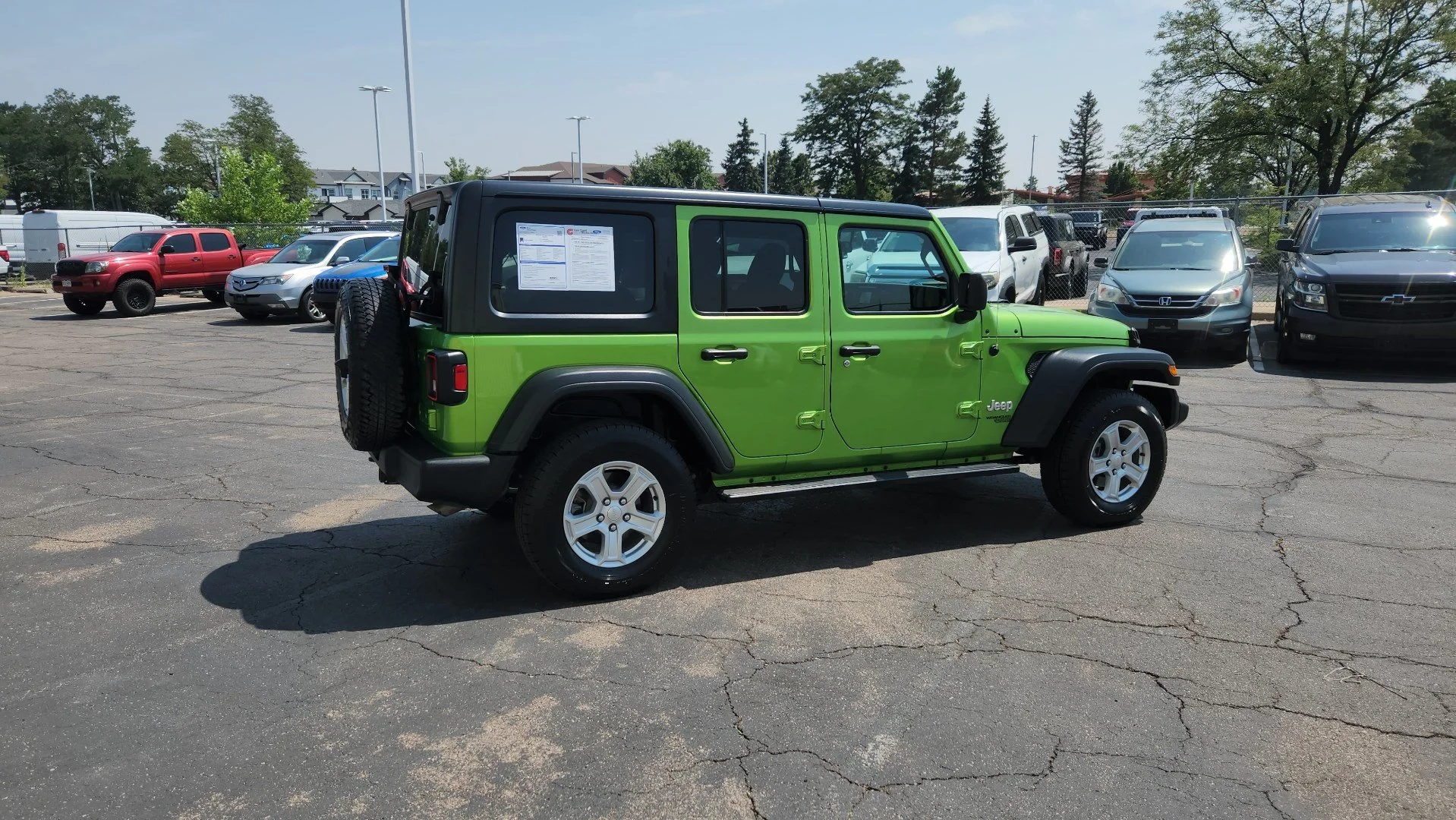 Certified Used 2018 Mojito! Clearcoat Jeep Sport S image 9