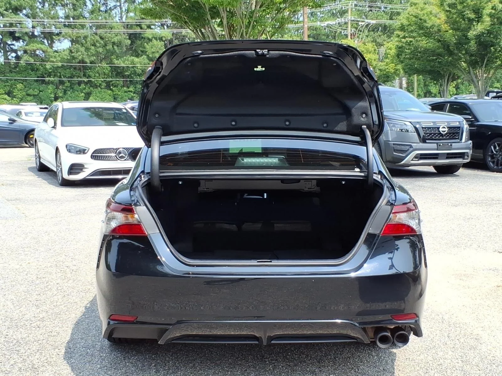 Used 2023 Midnight Black Metallic Toyota SE image 30