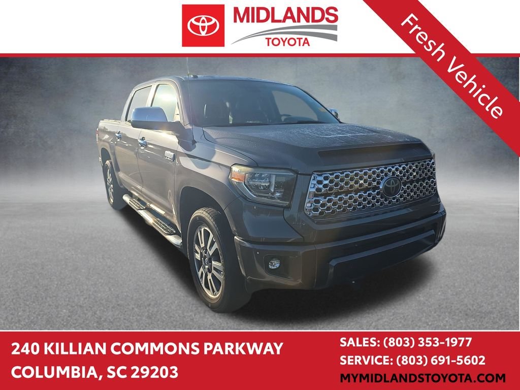 Used 2018 Gray Toyota Platinum image 1