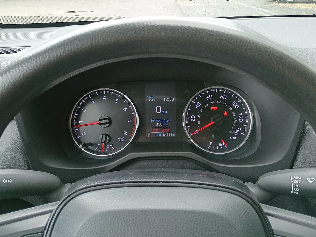 Used 2020 Midnight Black Metallic Toyota LE image 19