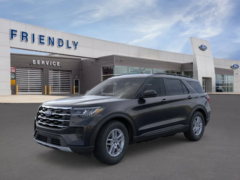 New 2026 Agate Black Metallic Ford Active image 1