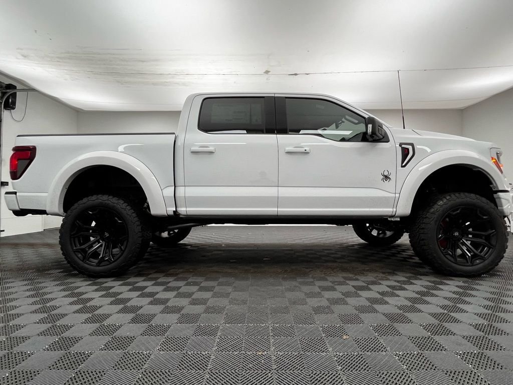New 2025 White Ford XLT  Black Widow Lifted Truck image 6