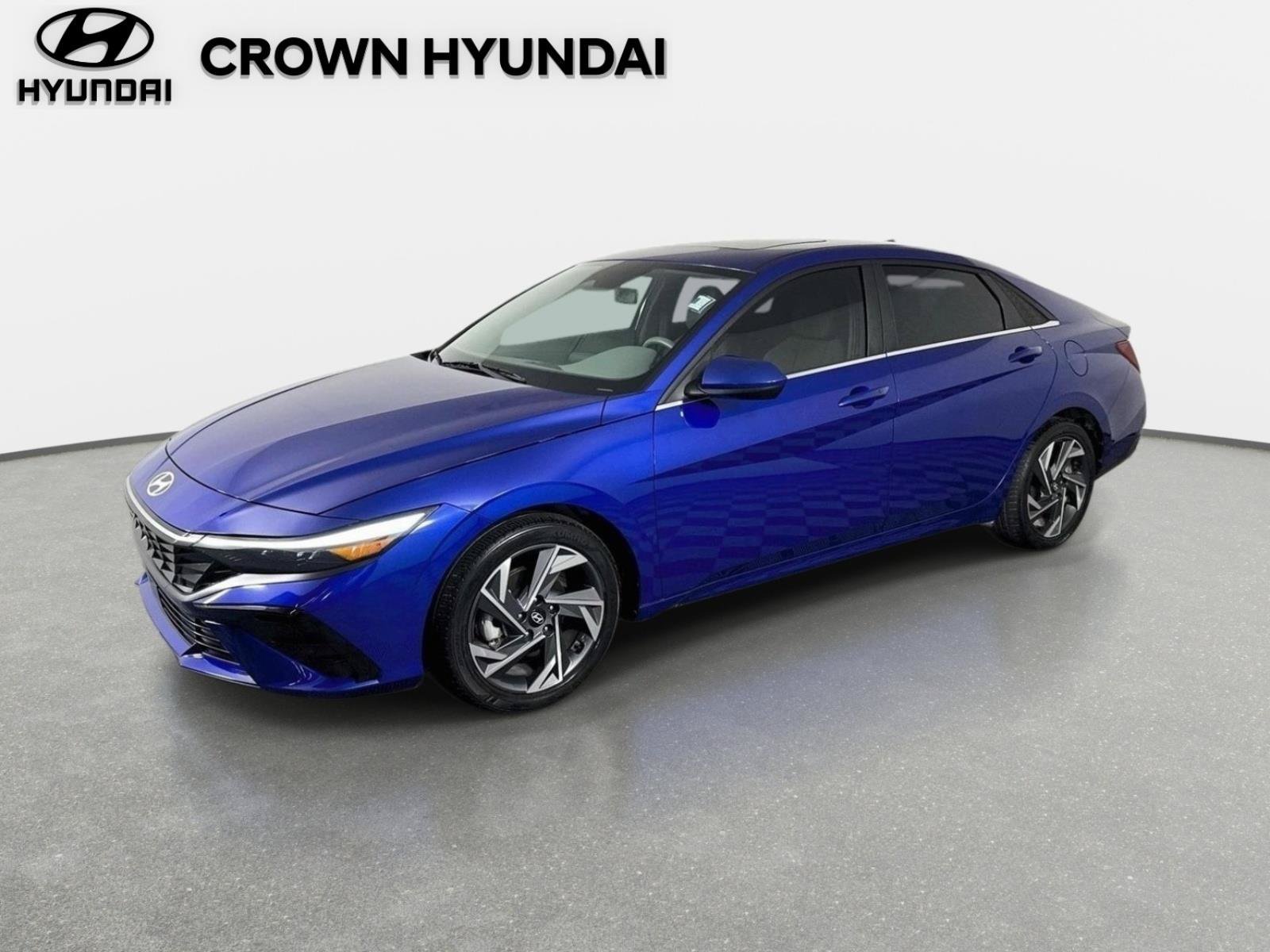 Used 2024 Intense Blue Hyundai SEL image 1