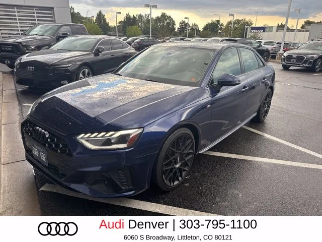 Used 2021 Blue Audi 45 S line Premium Plus image 2