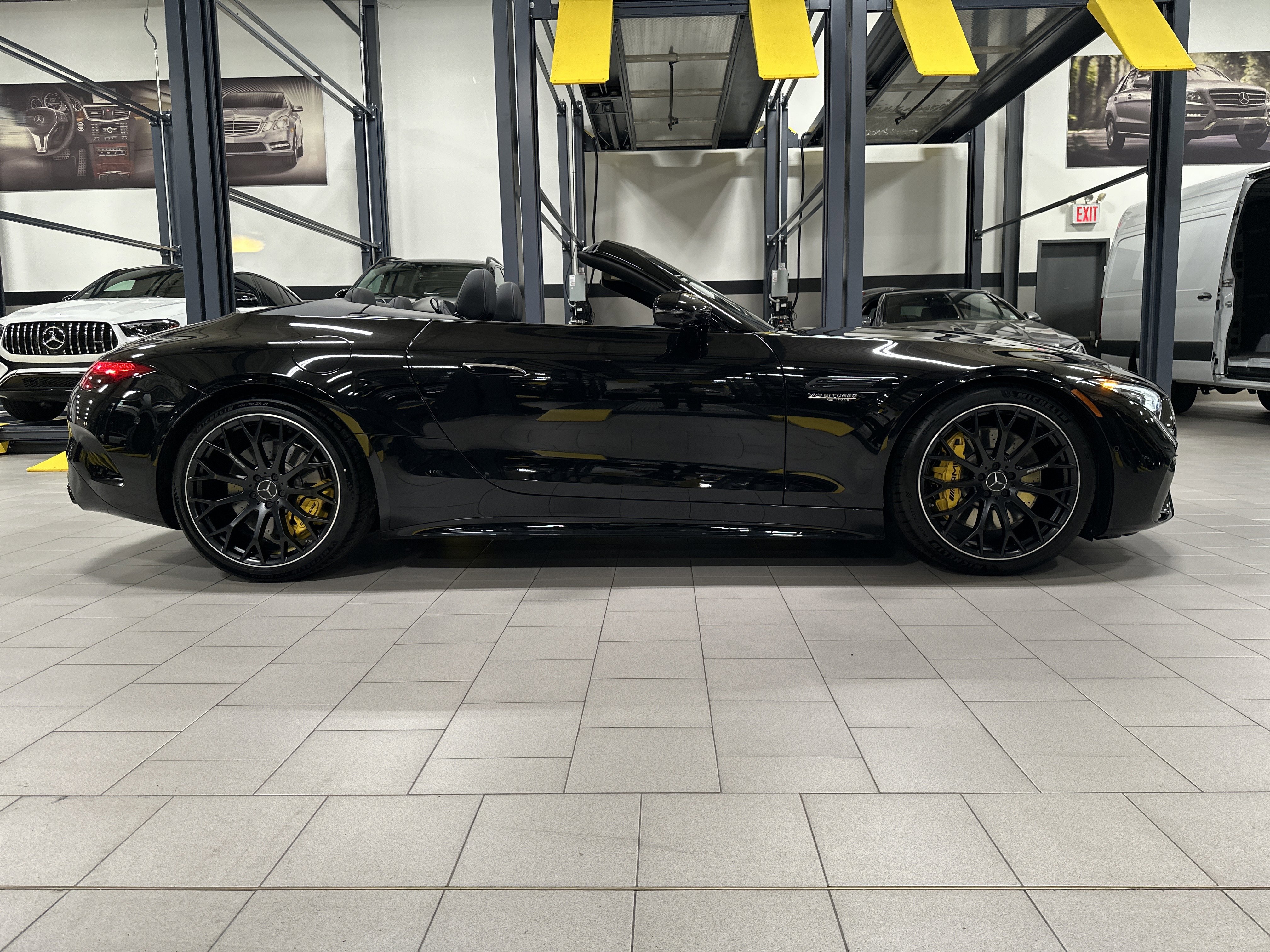 Certified Used 2022 Obsidian Black Metallic Mercedes-Benz AMG® SL 63 image 52