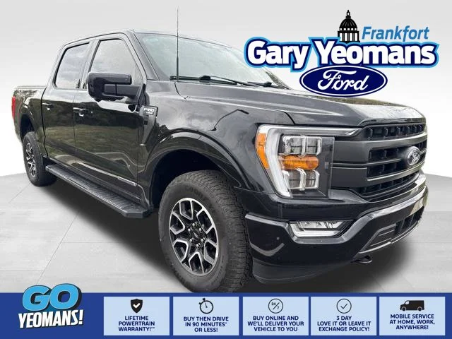 Used 2023 Black Metallic Ford Lariat image 1