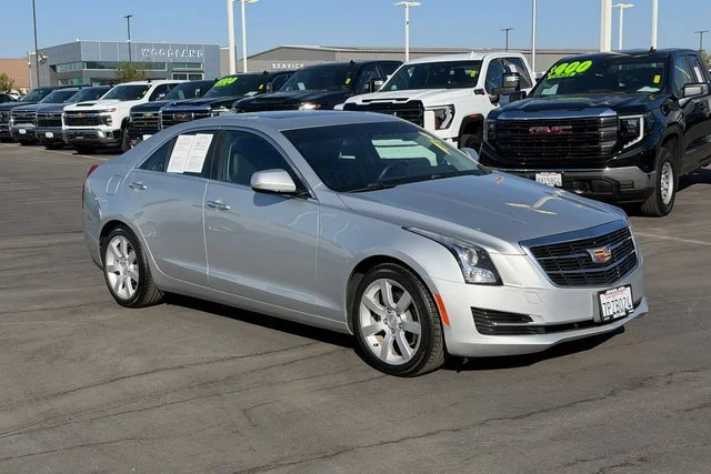 Used 2016 RADIANT SILVER METALLIC Cadillac Standard RWD image 2