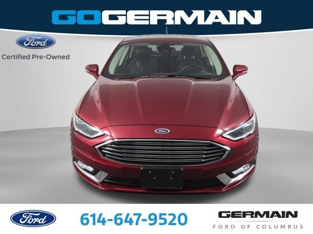 Certified Used 2017 Ruby Red Metallic Ford Titanium image 2