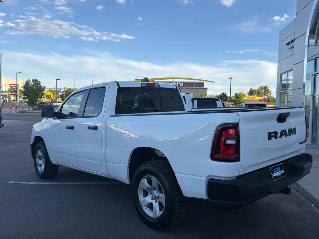 Used 2025 Bright White Clearcoat Ram Tradesman image 3
