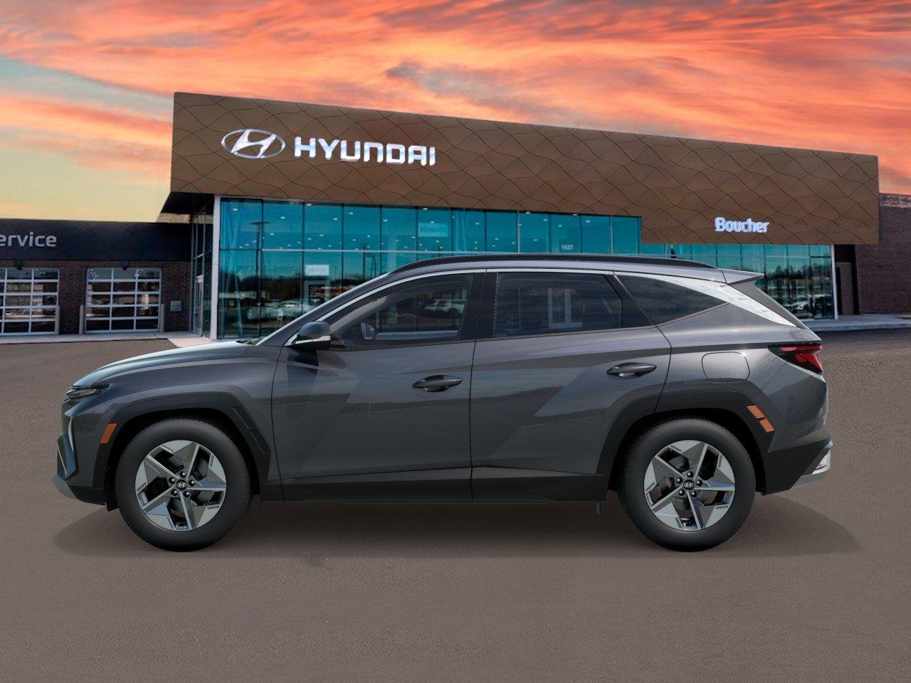 New 2026 Ecotronic Gray Hyundai SEL AWD image 3