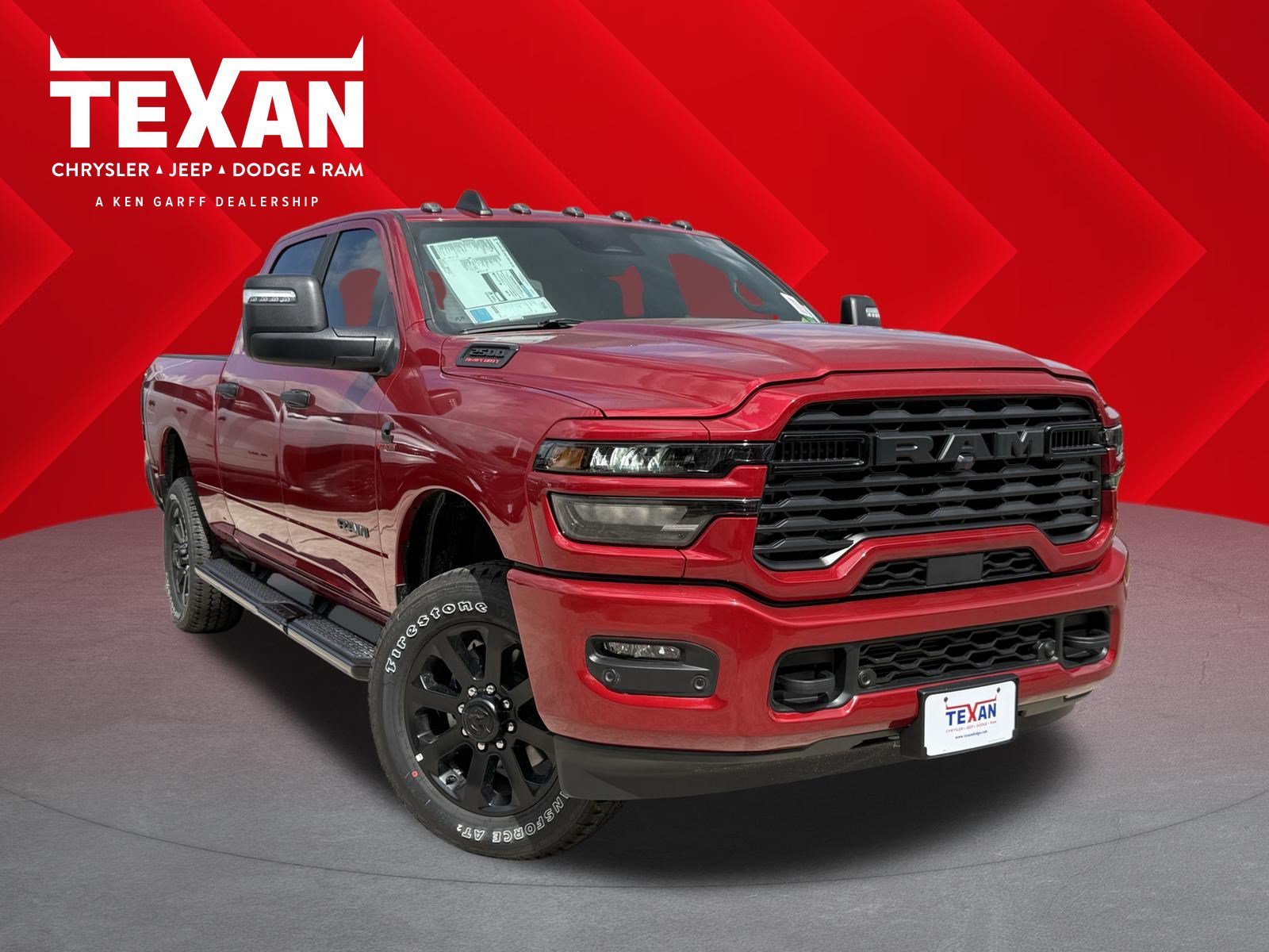 New 2026 Molten Red Pearlcoat RAM Lone Star image 1