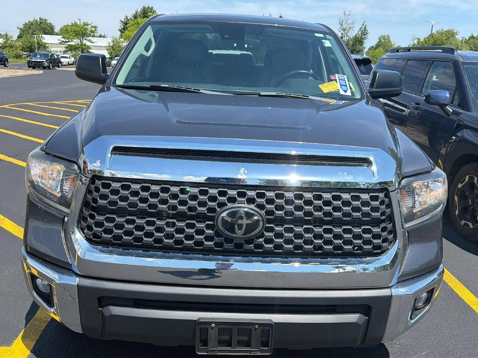 Used 2020 Magnetic Gray Metallic Toyota SR5 image 2