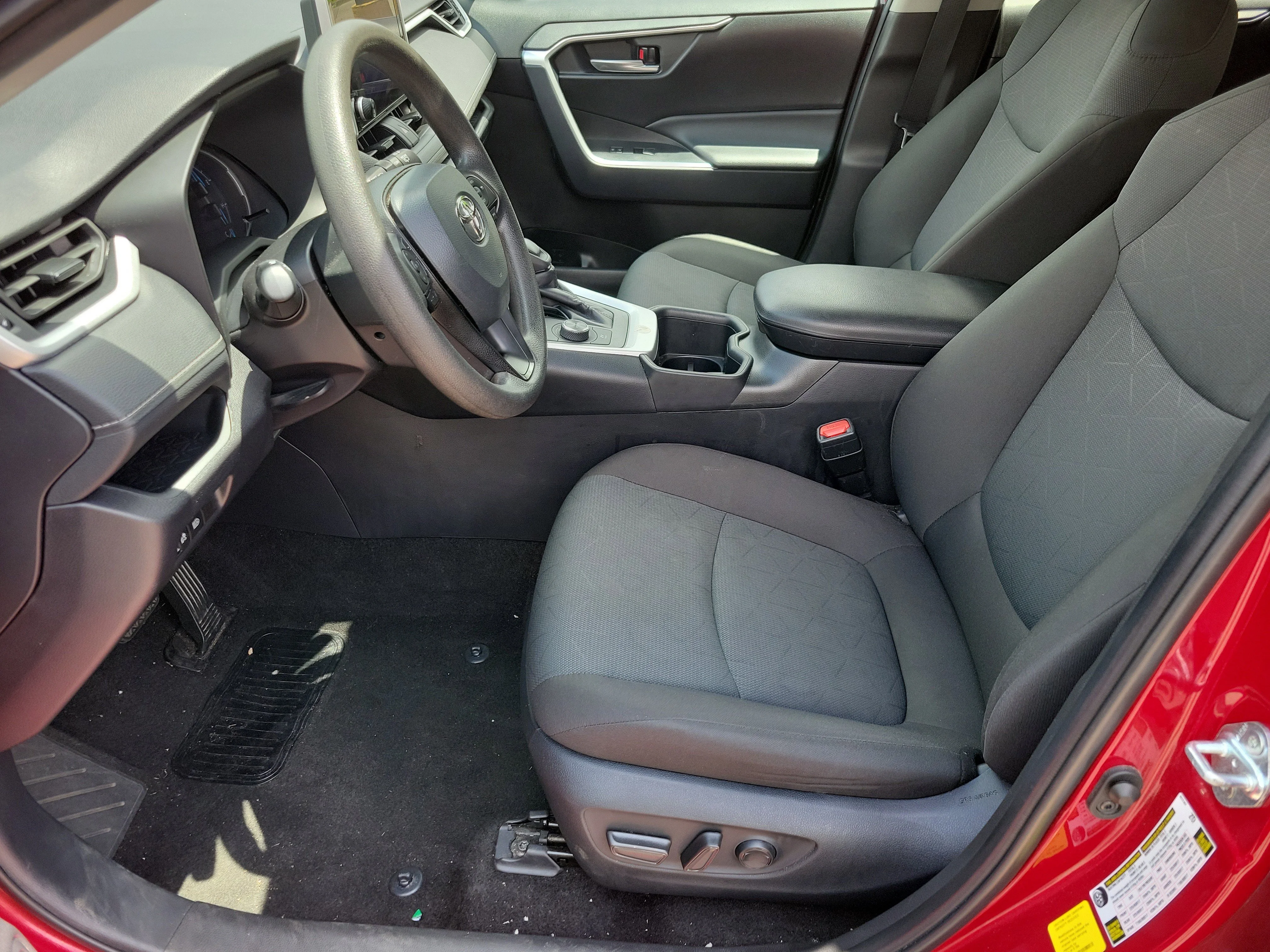 Used 2025 Red Toyota Hybrid XLE image 5