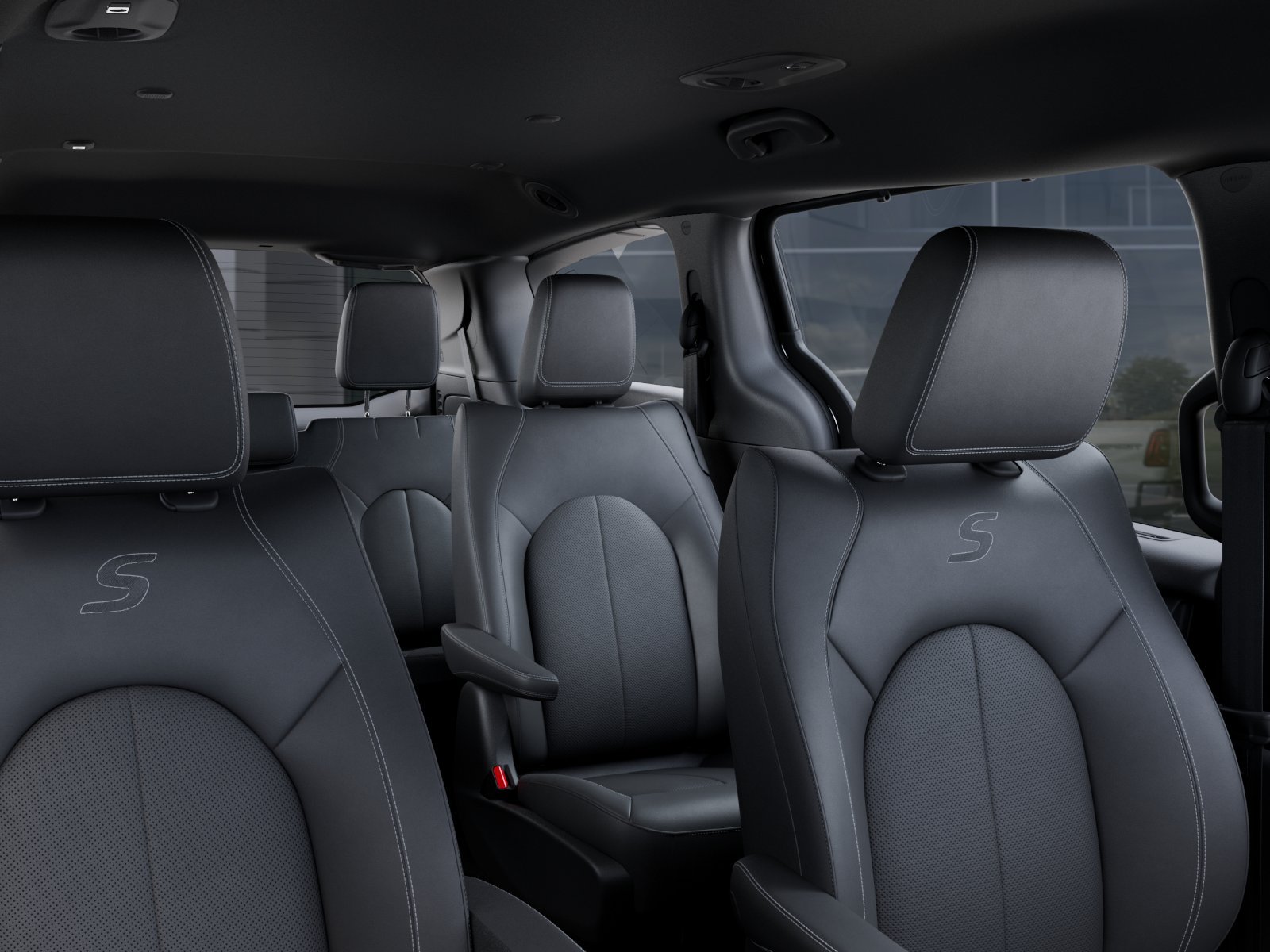 New 2026 Diamond Black Crystal Pearl-Coat Exterior Paint Chrysler PACIFICA SELECT image 126
