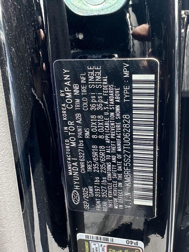 New 2026 Abyss Black Pearl Hyundai SE image 31