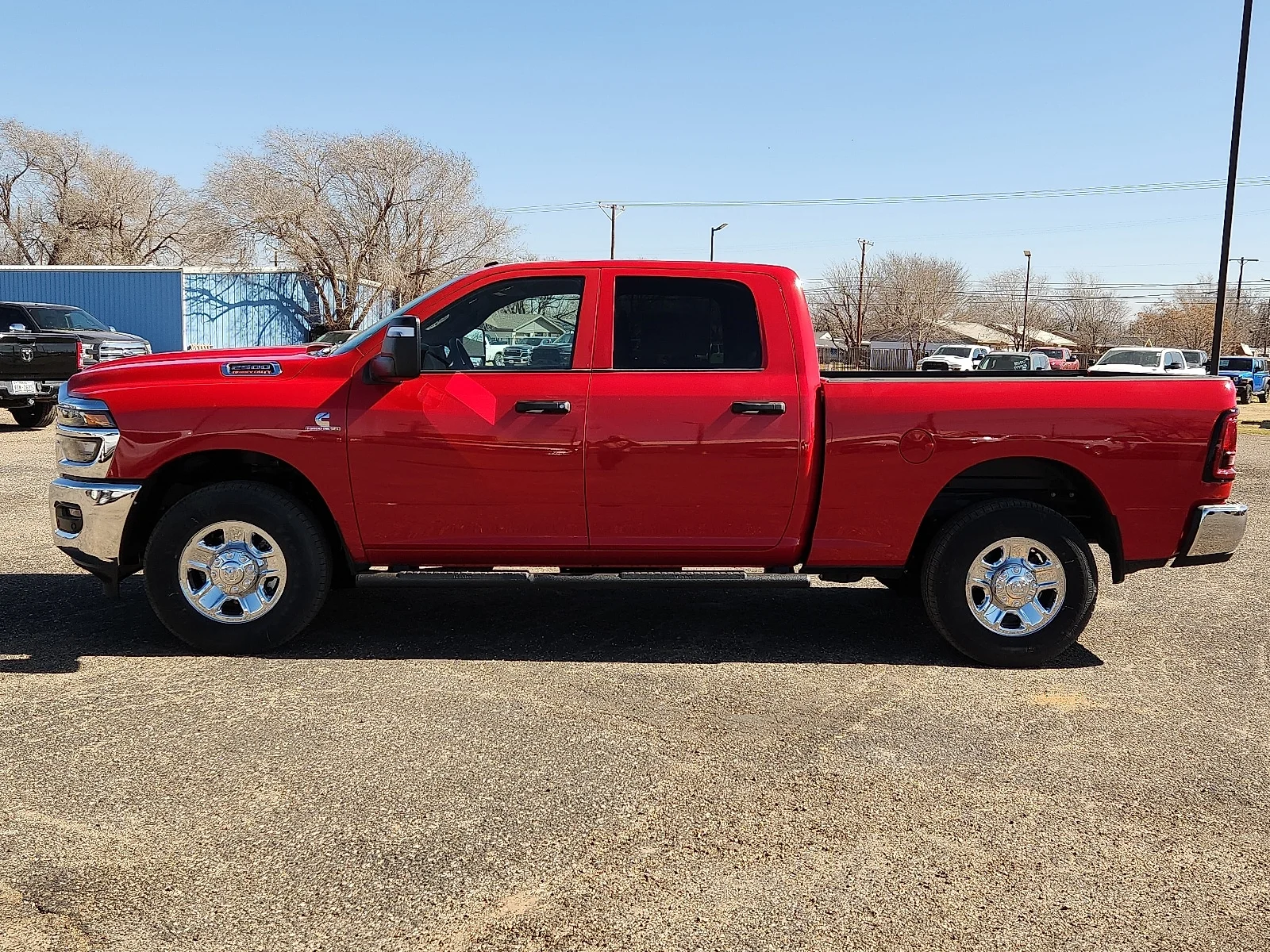 New 2026 PR4 Flame Red C Ram TRADESMAN CREW CAB 4X2 6