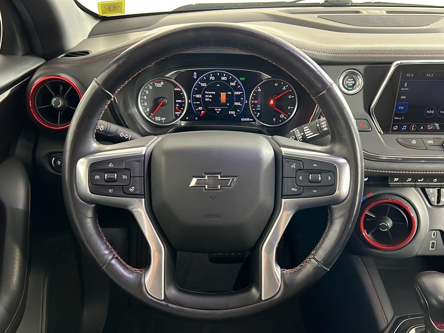 Used 2020 Bright Blue Metallic Chevrolet RS image 17