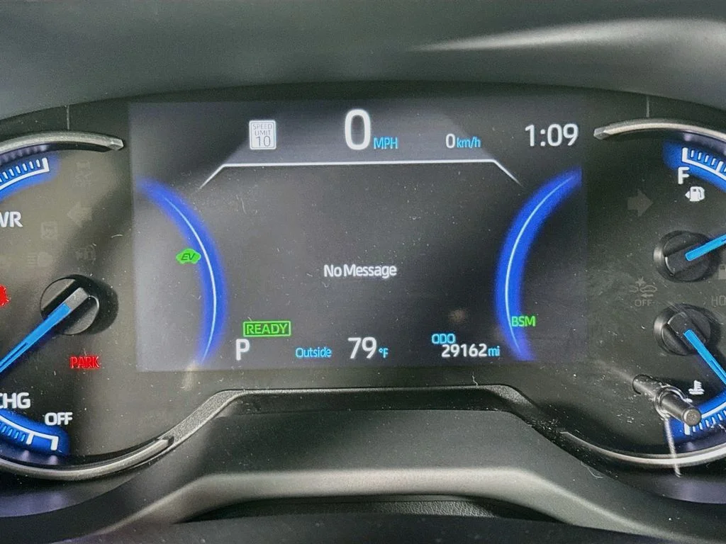 Used 2024 Magnetic Gray Metallic Toyota Hybrid XLE image 12