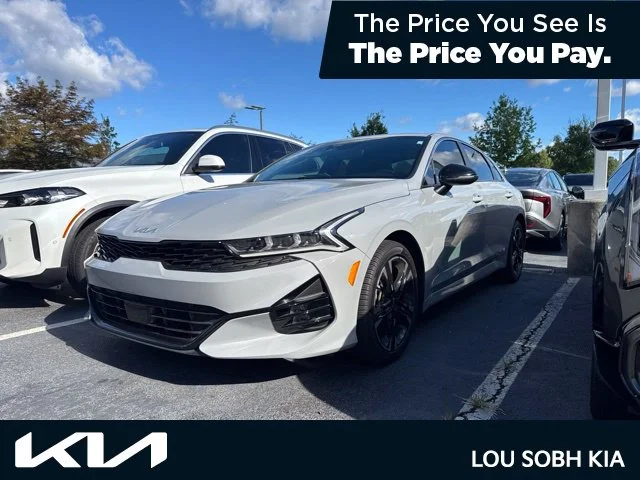 Certified Used 2024 Gray Kia GT-Line image 1