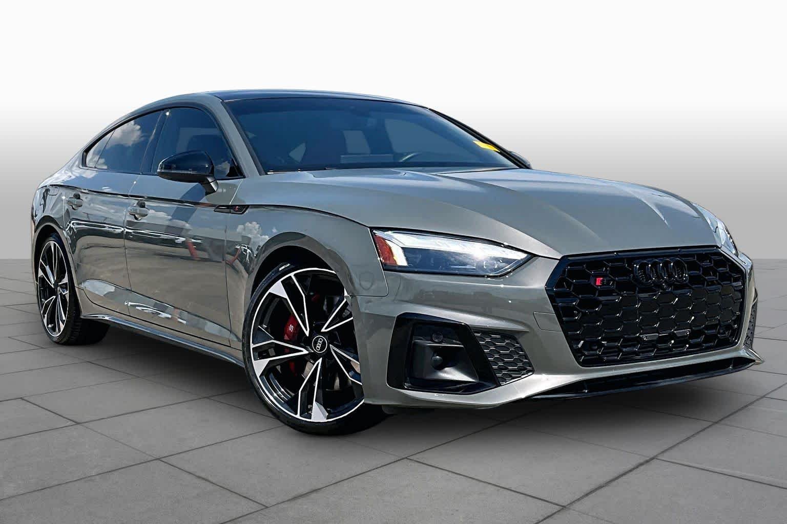 Used 2023 Chronos Gray Metallic Audi Premium Plus image 3