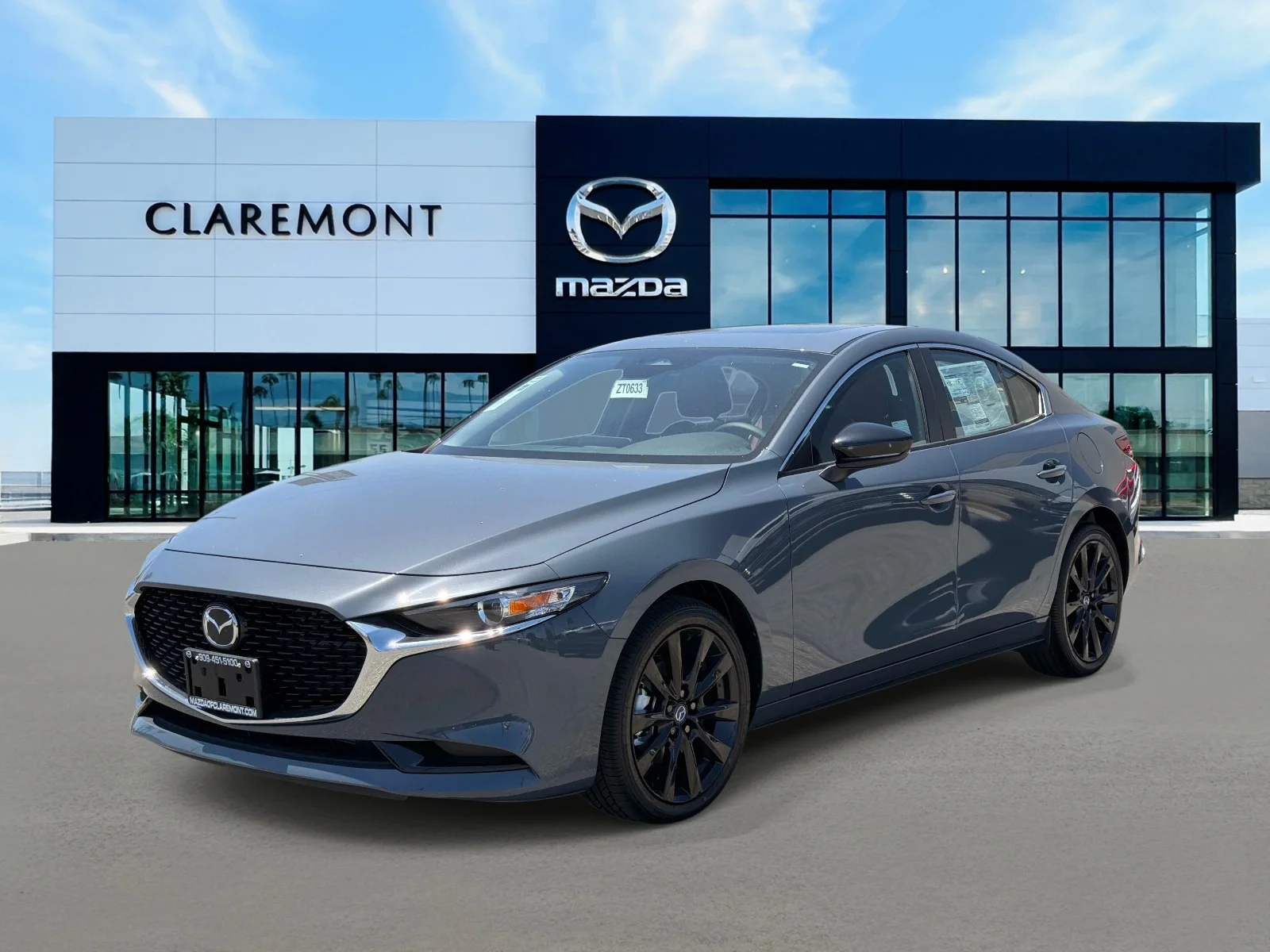 New 2026 Polymetal Gray Metallic Mazda 2.5 S Carbon Edition AWD image 3