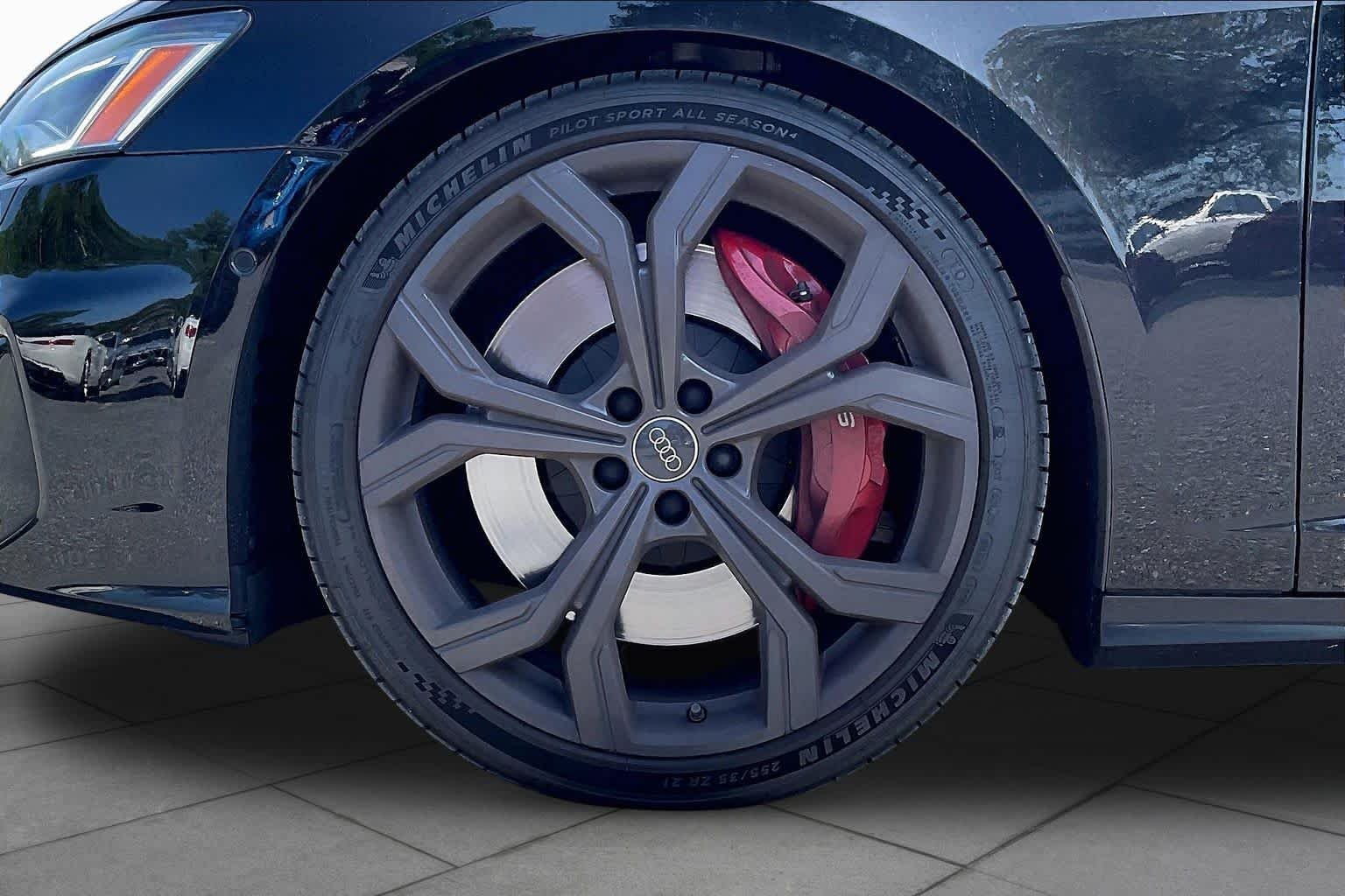 Used 2024 Brilliant Black Audi Premium Plus image 9