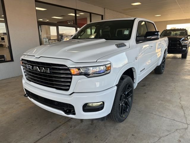 New 2026 Bright White Clear-Coat Exterior Paint RAM Laramie image 2