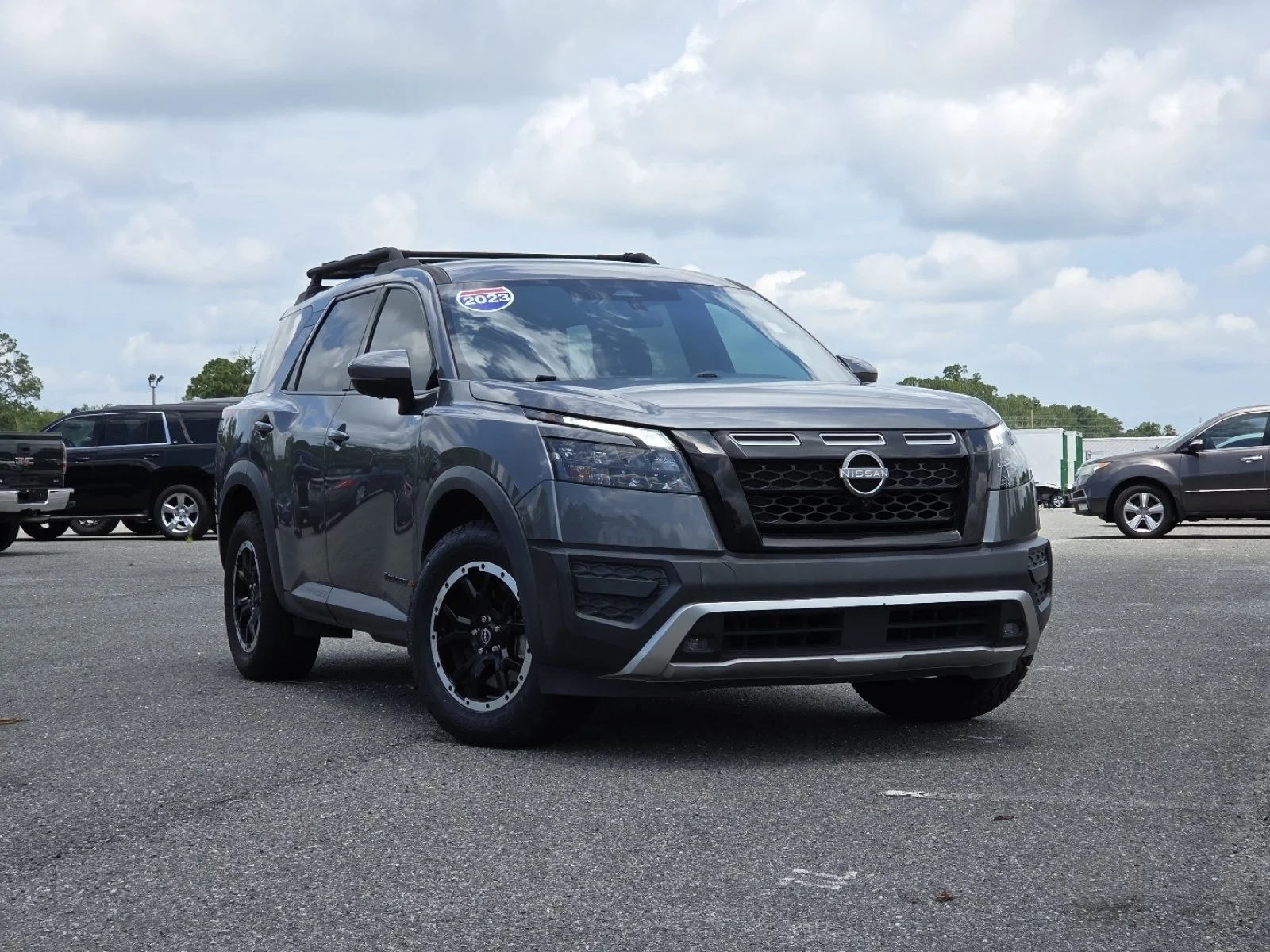 Used 2023 Gun Metallic Nissan Rock Creek 4WD image 2