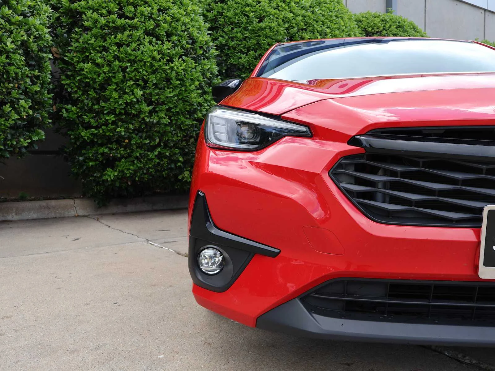 Used 2024 Pure Red Subaru RS image 3